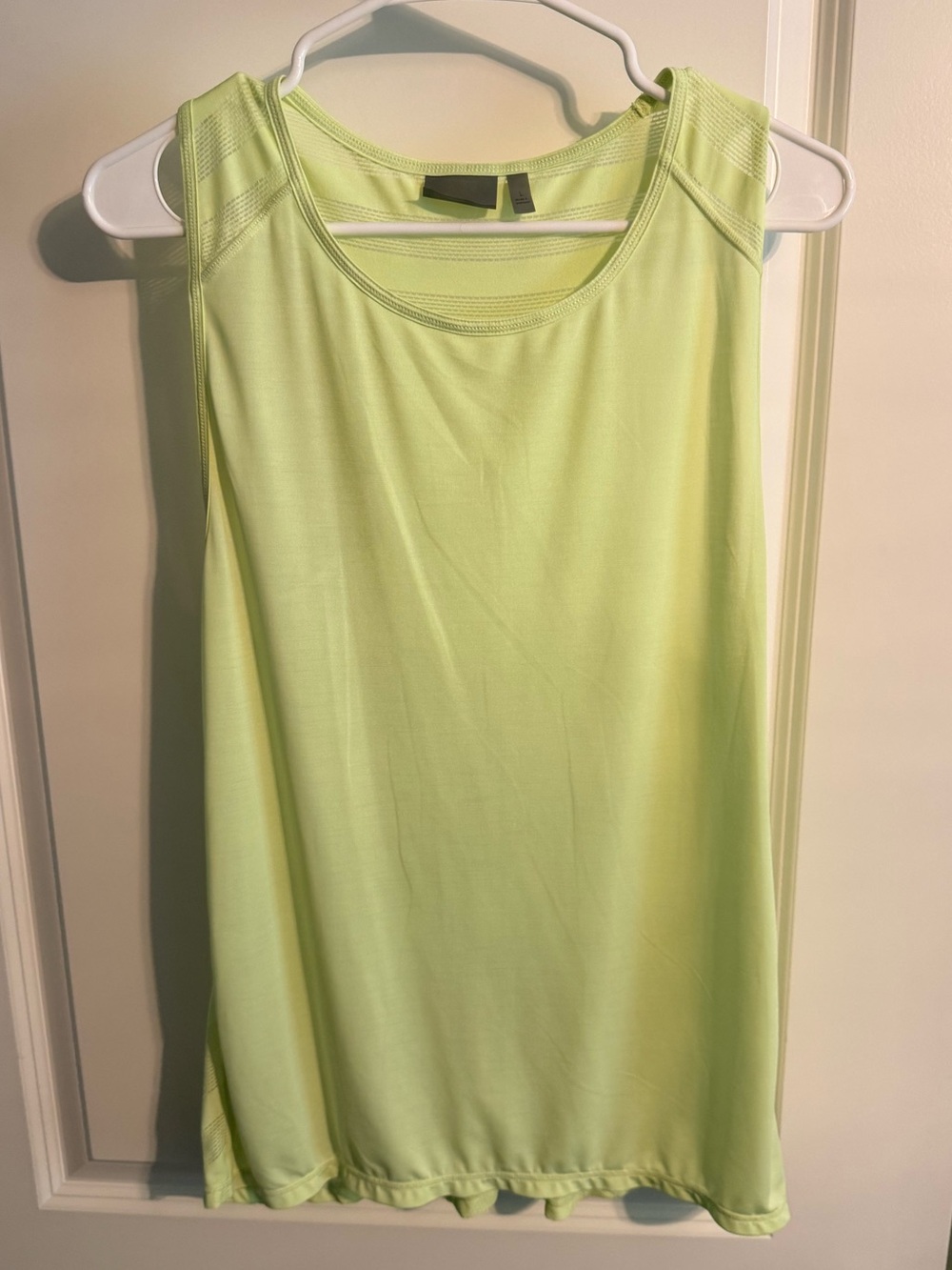 Athleta Lime Green Performance Tank Top